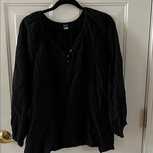 Old Navy Black Women's Blouse